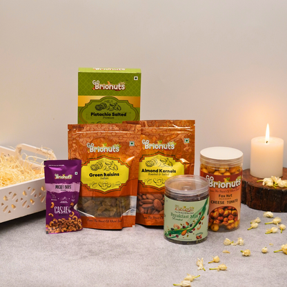 Bhet- Premium Dry Fruit Hamper- 1065gm