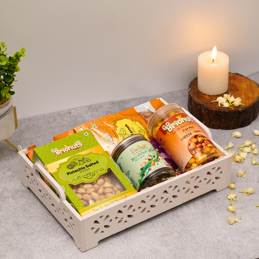 Bhet- Premium Dry Fruit Hamper- 1065gm