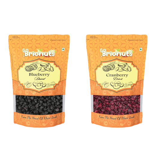 Berry Combo ( Dried Blueberry 250gms + Dried Cranberry 250gms )