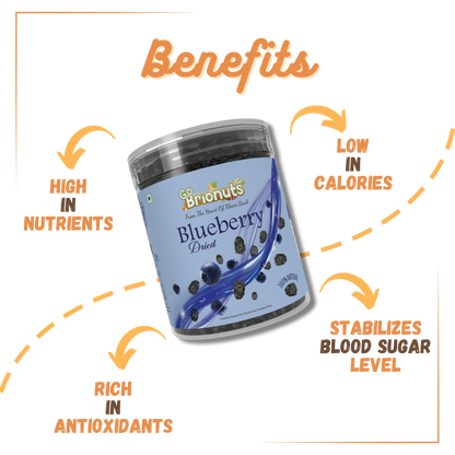 Dried Blueberry 250gms