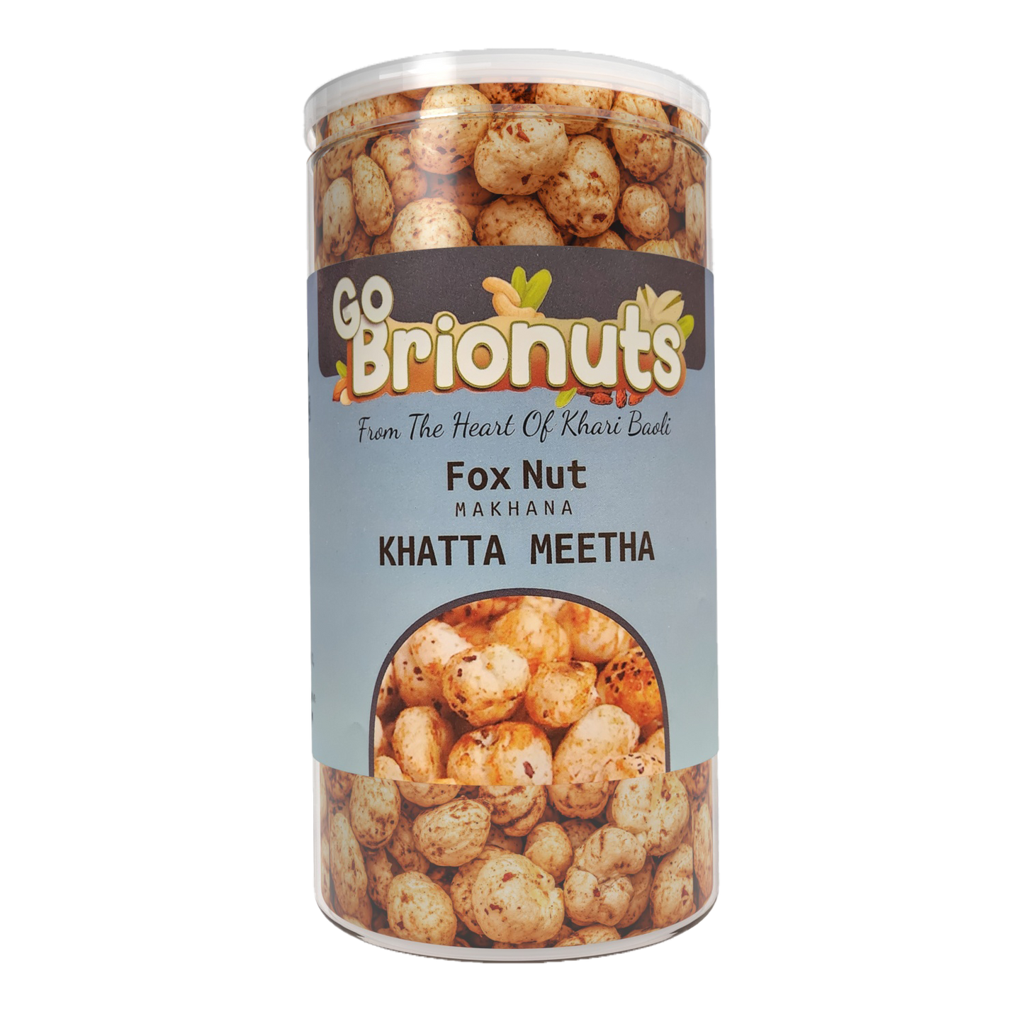 Khatta meetha flavoured foxnuts 80gms