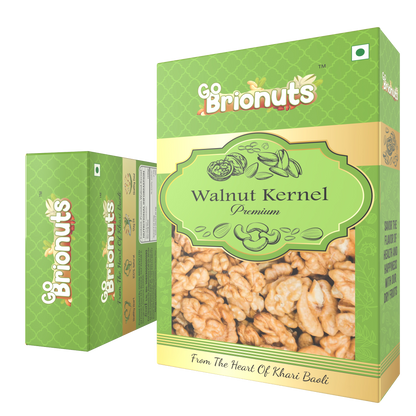 Walnut Kernels Chilean 250gms. Super Premium Quality, White, Vacuum Packed